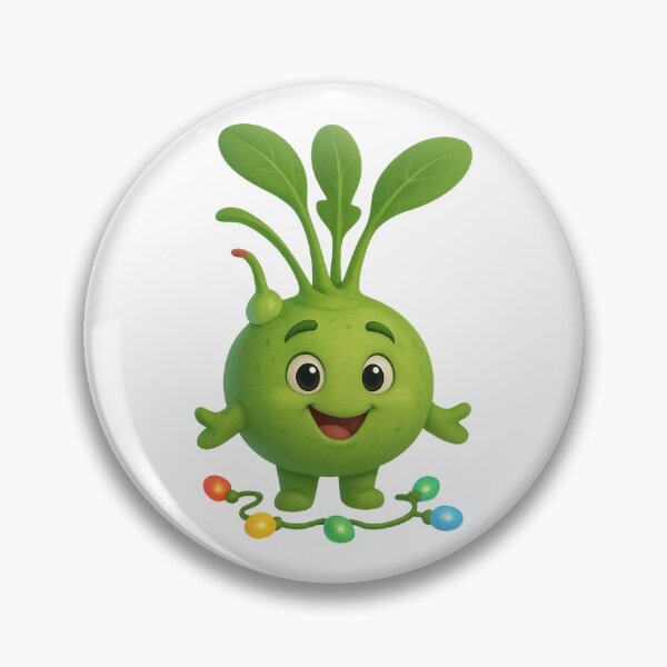 Item preview, Christmas Kohlrabi designed and sold by Sillytoe.