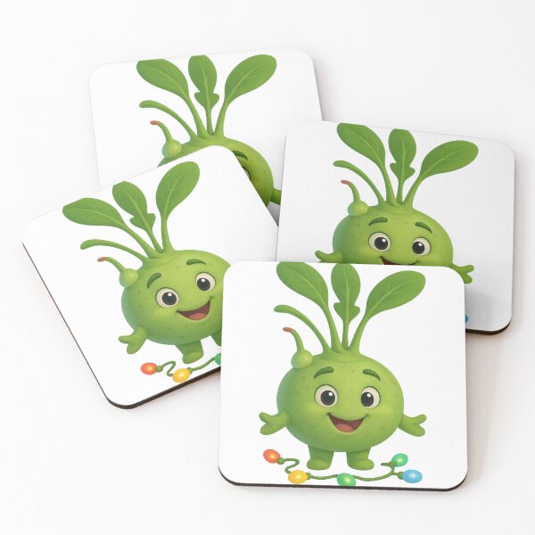 Item preview, Christmas Kohlrabi designed and sold by Sillytoe.