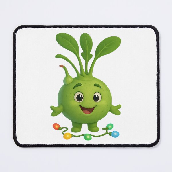 Item preview, Christmas Kohlrabi designed and sold by Sillytoe.