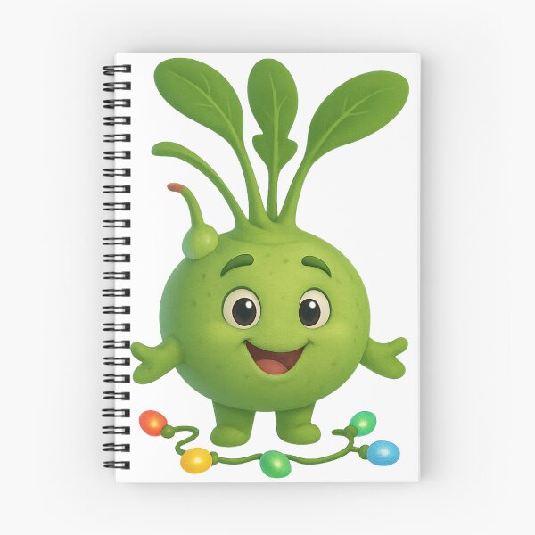 Item preview, Christmas Kohlrabi designed and sold by Sillytoe.