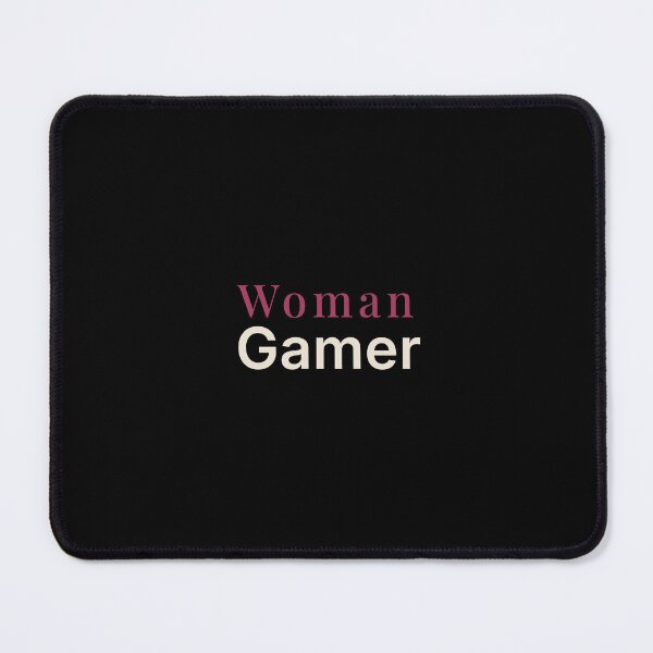 Item preview, Woman Gamer – Minimalist Introvert Gaming  designed and sold by Cozy Introvert Gamer.