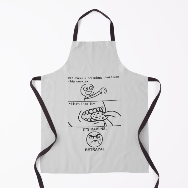 Item preview, Funny Chocolate Chip Cookie Raisin Betrayal Meme designed and sold by WAMTEES.