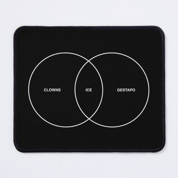 Item preview, CLOWNS + ICE = GESTAPO VENN DIAGRAM designed and sold by oddwonders.