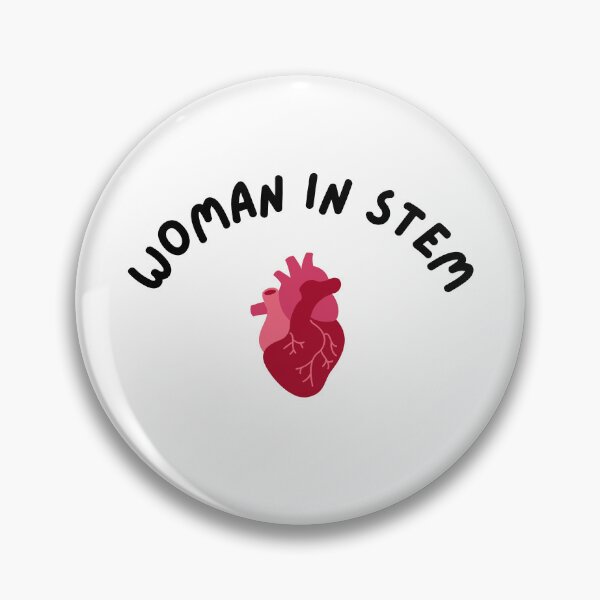 Item preview, Woman In STEM Anatomical Heart designed and sold by MadNoodle.