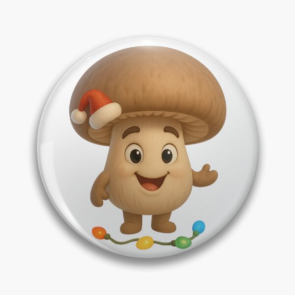 Item preview, Christmas Mushroom designed and sold by Sillytoe.