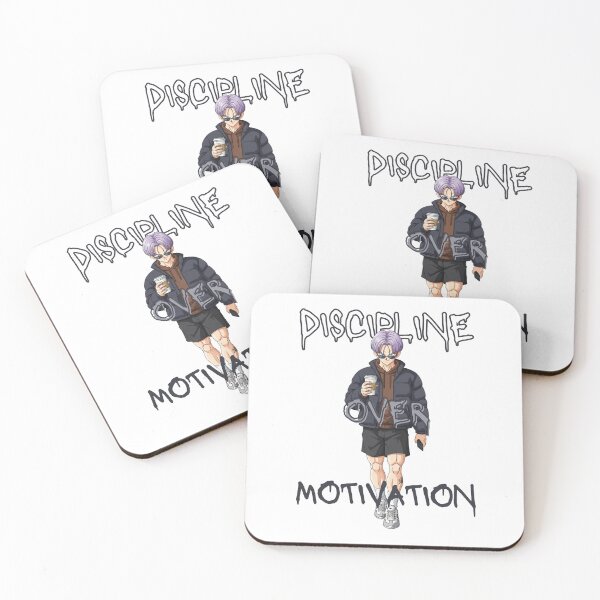 Item preview, Discipline Over Motivation Fitness Quote Tee designed and sold by LunaTS.