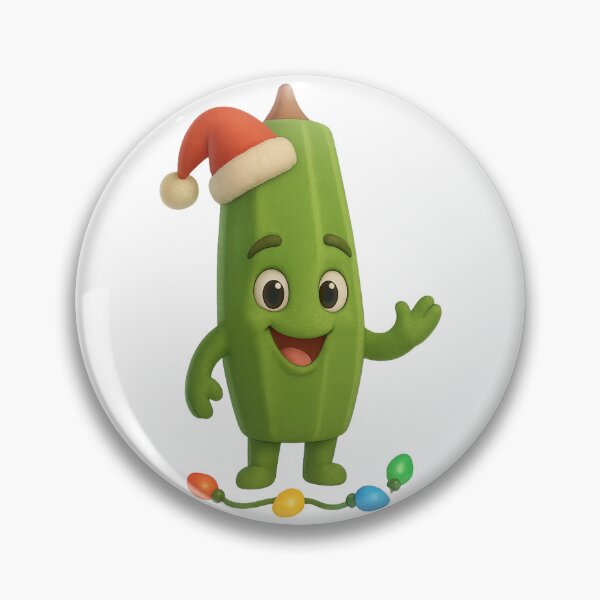 Item preview, Christmas Okra designed and sold by Sillytoe.