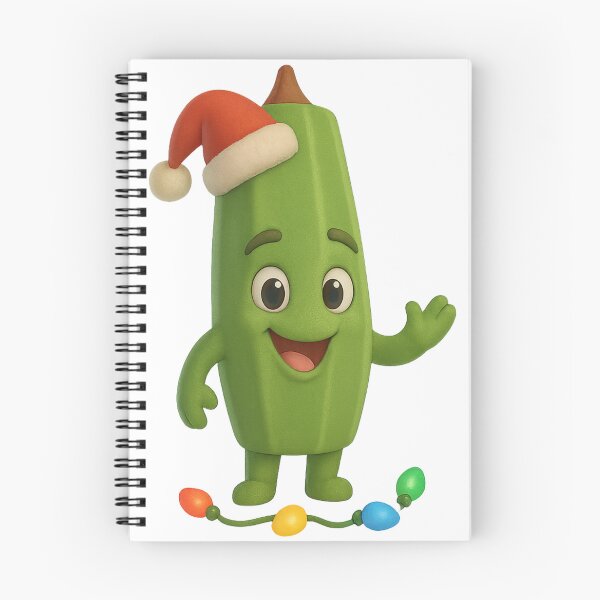 Item preview, Christmas Okra designed and sold by Sillytoe.