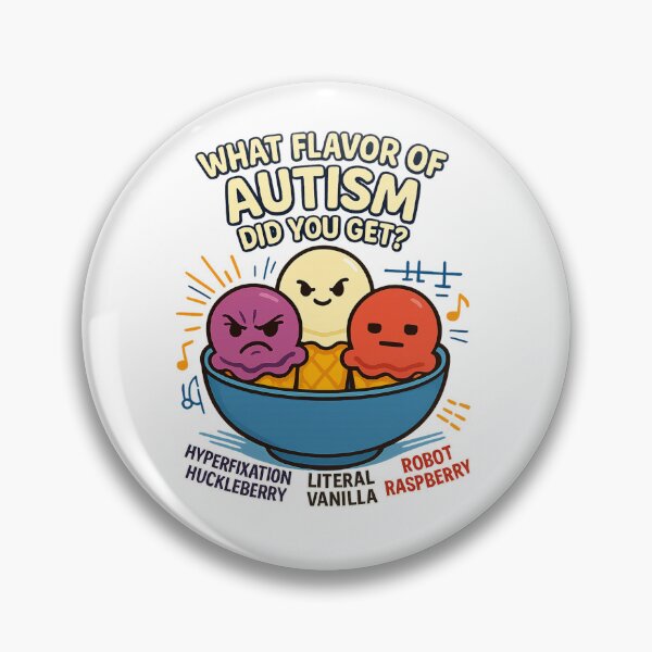 Item preview, Flavors of Autism funny T-shirt designed and sold by carvermckay.