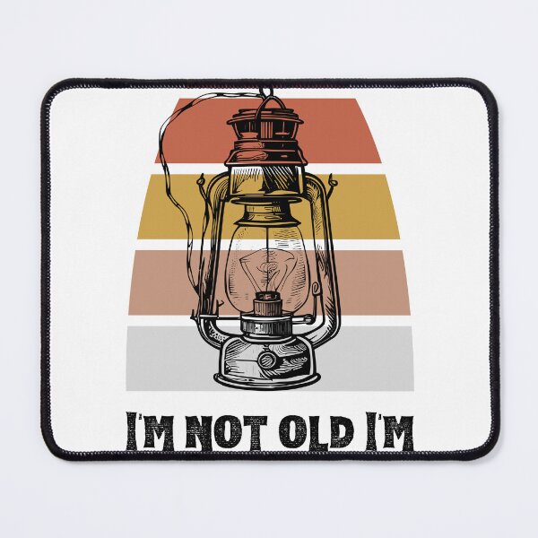 Item preview, I'm not old, I'm classic - Vintage Lantern Design designed and sold by GOTCHO1.
