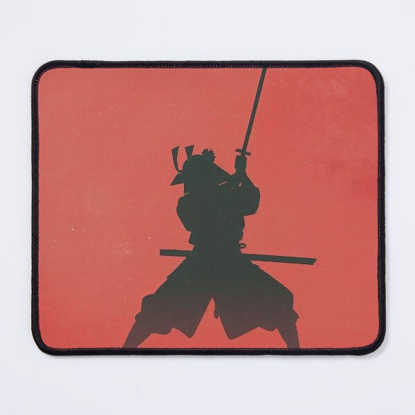 Item preview, Samurai Silhouette Under Red Sun designed and sold by DigitalStudioZT.
