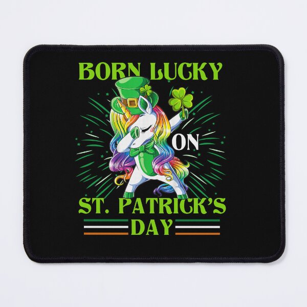 Item preview, Born lucky On Dabbing Unicorn Irish designed and sold by BernoNickel.