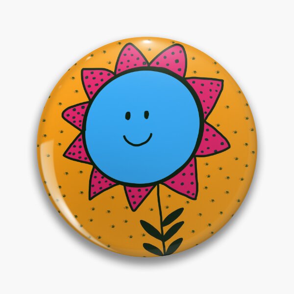 Item preview, Happy flower designed and sold by Seeyouspoon.