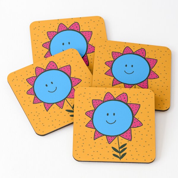 Item preview, Happy flower designed and sold by Seeyouspoon.