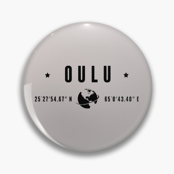 Item preview, Oulu GPS Coordinates - Nordic Finland designed and sold by capricedefille.