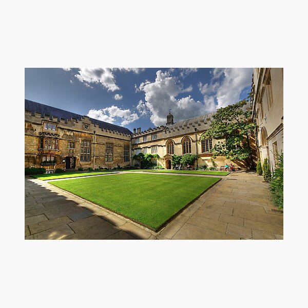 Jesus College Oxford Photographic Print