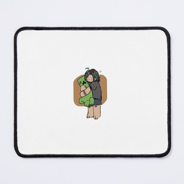 Item preview, Girl With Creeper Plushie designed and sold by Inkspiritual.
