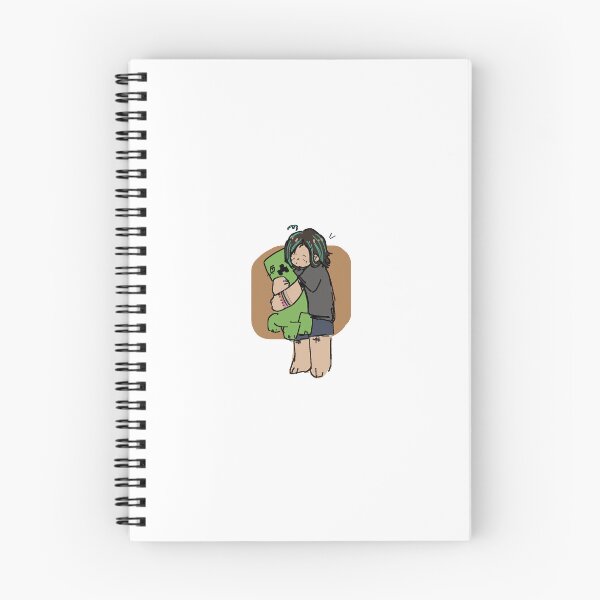 Item preview, Girl With Creeper Plushie designed and sold by Inkspiritual.