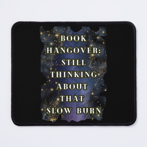 Item preview, Book Hangover Still Thinking About That Slow Burn T-Shirt, Sparkling Dark Romance Book Lover designed and sold by DarkRomanceMom.