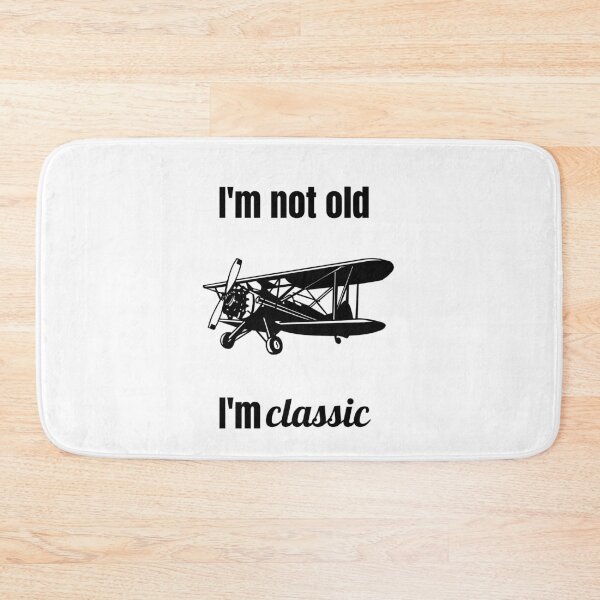 Item preview, I'm Not Old, I'm Classic - Vintage Plane Design designed and sold by GOTCHO1.