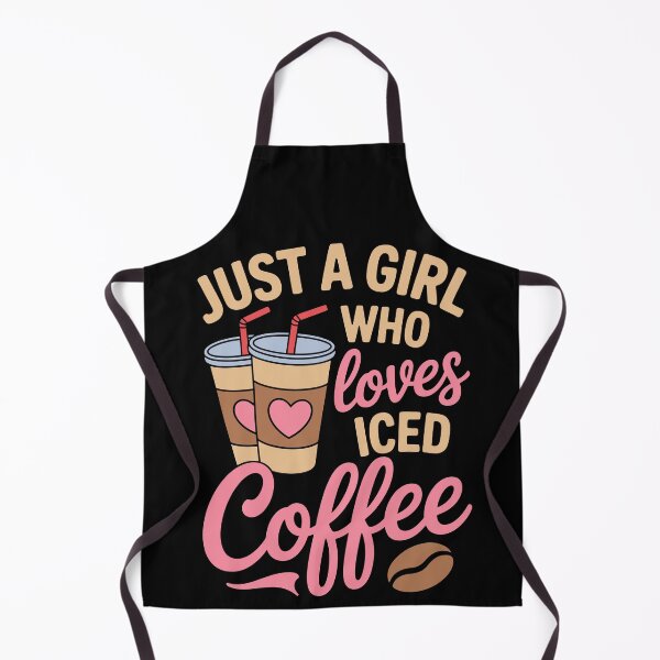 Item preview, Just a girl who loves iced coffee designed and sold by jkrphoto.