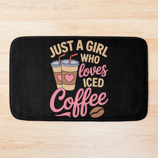 Item preview, Just a girl who loves iced coffee designed and sold by jkrphoto.
