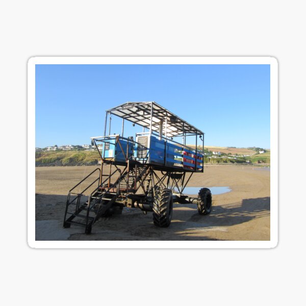 The Sea Tractor Sticker