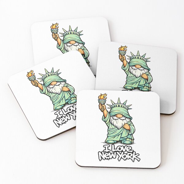 Item preview, Gnome of Liberty – I Love New York Graffiti Style designed and sold by Moriarty's Digital Visions.
