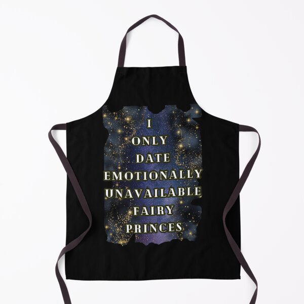 Item preview, I Only Date Emotionally Unavailable Fairy Princes Sparkling T-Shirt, Dark Romance Book Tee Gift designed and sold by DarkRomanceMom.