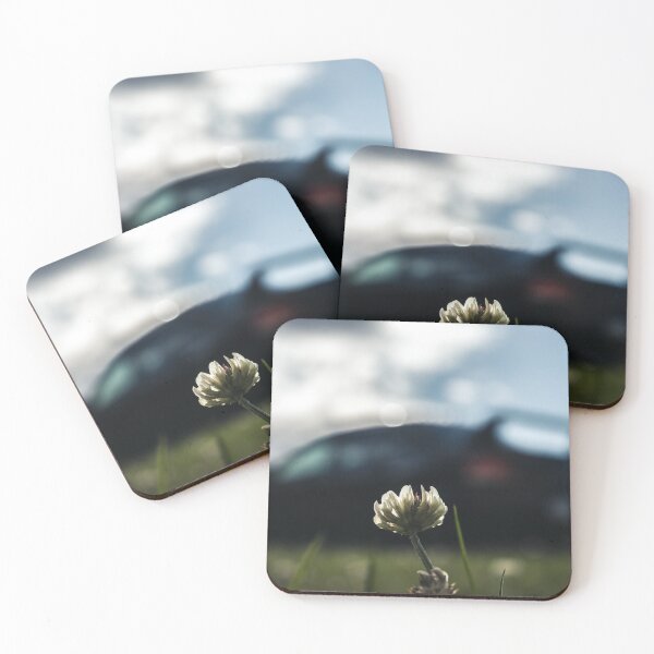 Item preview, Dandelion with Mitsubishi Evolution in background designed and sold by Minty-Media.