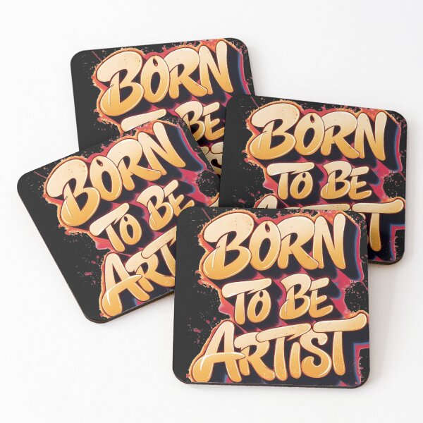 Item preview, Born to be an Artist designed and sold by Pedritocova Arts.