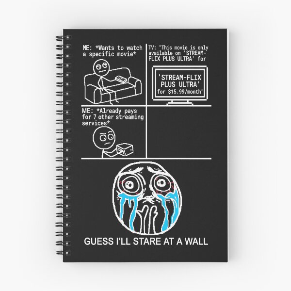 Item preview, Funny Streaming Services Subscription  Rage Meme - White designed and sold by WAMTEES.