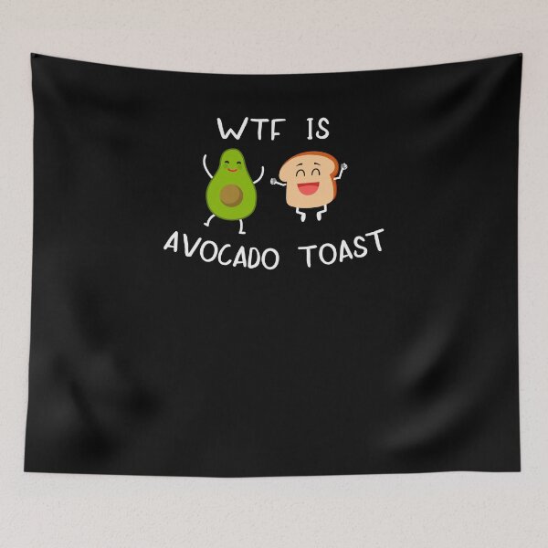 Item preview, WTF is Avocado Toast V5 designed and sold by TeeTimeGuys.