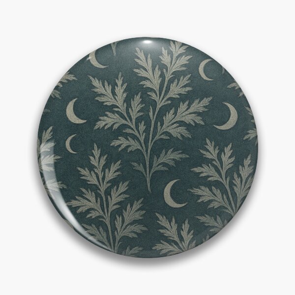 Item preview, Mystical Mugwort & Moon Phases – Vintage Apothecary Seamless Pattern designed and sold by LuxuryApparels.