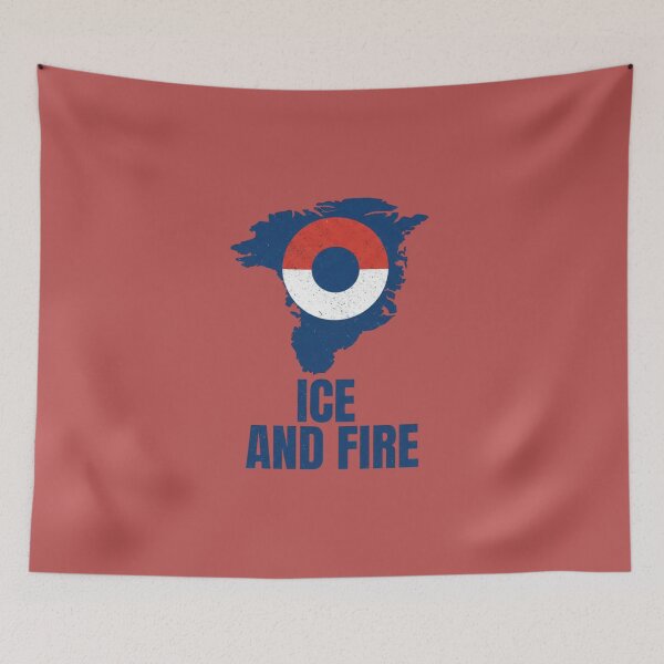 Item preview, Nordic Target: Greenland Ice and Fire Edition designed and sold by InkWeaveShop.