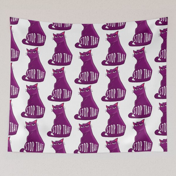 Item preview, Stop That - Cat Attitude designed and sold by monkeysoup.