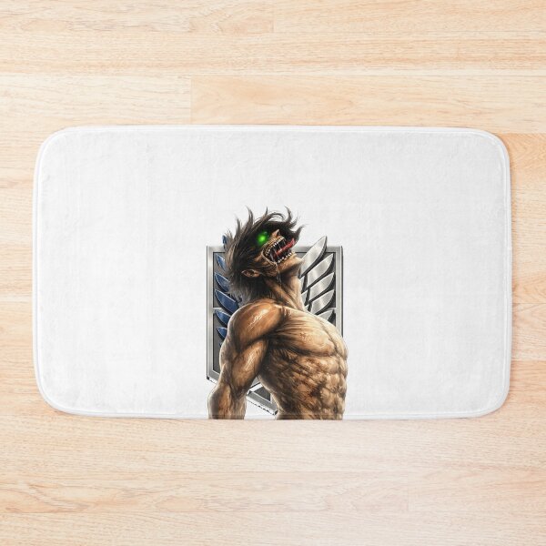 Item preview, Titan Roar Scout Wings Emblem Eren Jaeger designed and sold by AntonioJ8.