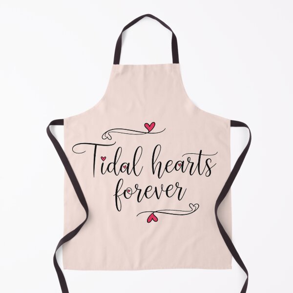 Item preview, Tidal Hearts Forever – Coastal Valentine Typography Design designed and sold by Sea Gem.