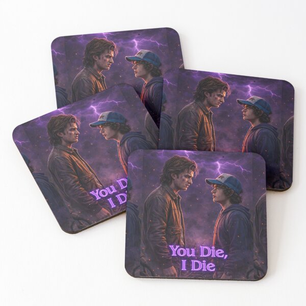 Item preview, if you die i die stve x dustin  designed and sold by zuzzelek44.