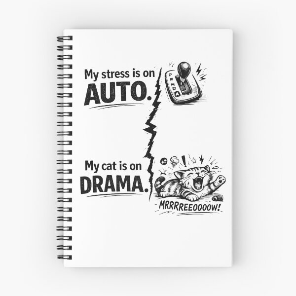 Item preview, My stress is on AUTO - My cat is on DRAMA designed and sold by bebeshoppl.