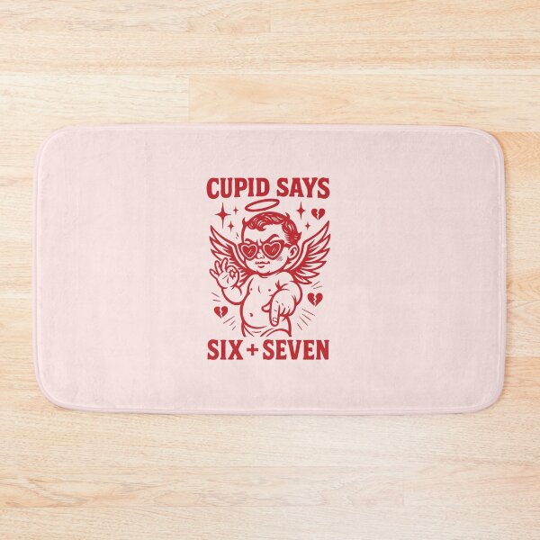Item preview, Cupid says six plus seven  designed and sold by Palmtree94.