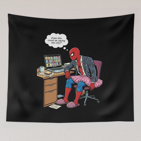 Item preview, Superhero in Pajamas - Same Sh*t, Different Costume Parody T-Shirt designed and sold by JaaCreativeShop.