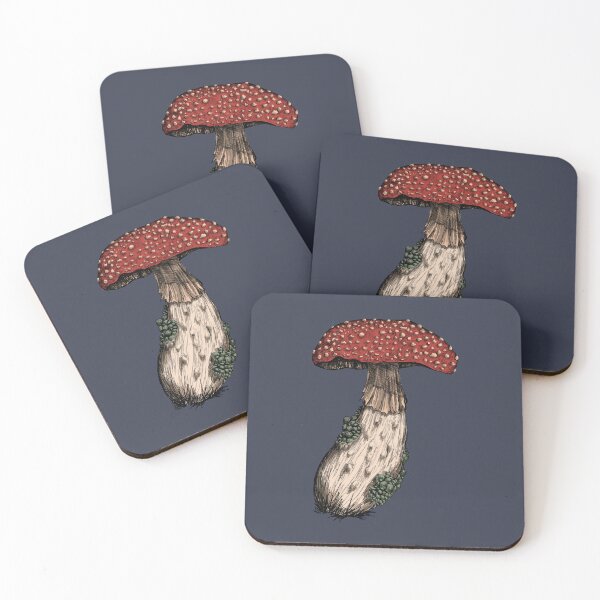 Item preview, Bumpy Red Mushroom designed and sold by WoodPencil.
