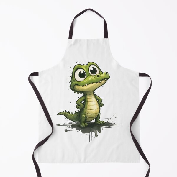 Item preview, Cute Baby Alligator Cartoon Illustration designed and sold by Senkov.