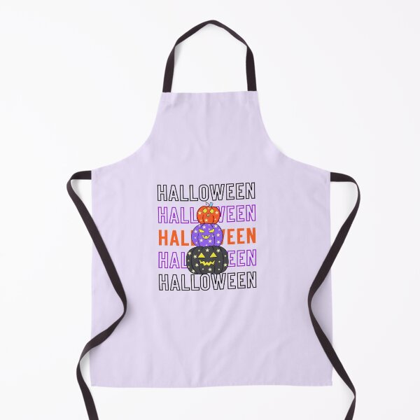 Item preview, Halloween Repeated Text with Colorful Pumpkins designed and sold by Inkworksbyshery.