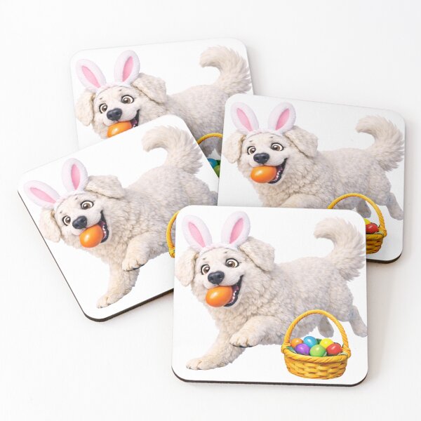 Item preview, Easter Kuvasz designed and sold by Sillytoe.