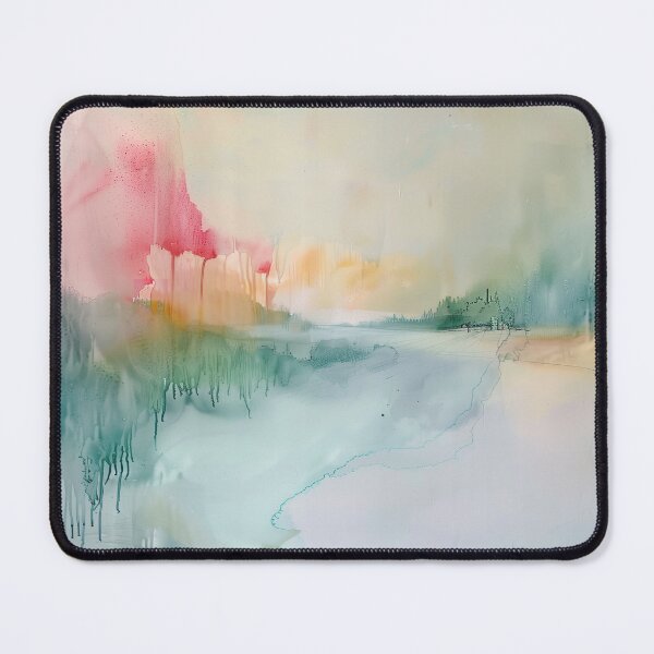 Item preview, C_01_01 Abstract Paintings Gentle Muted Pastel wash designed and sold by CrumbBumStudio.