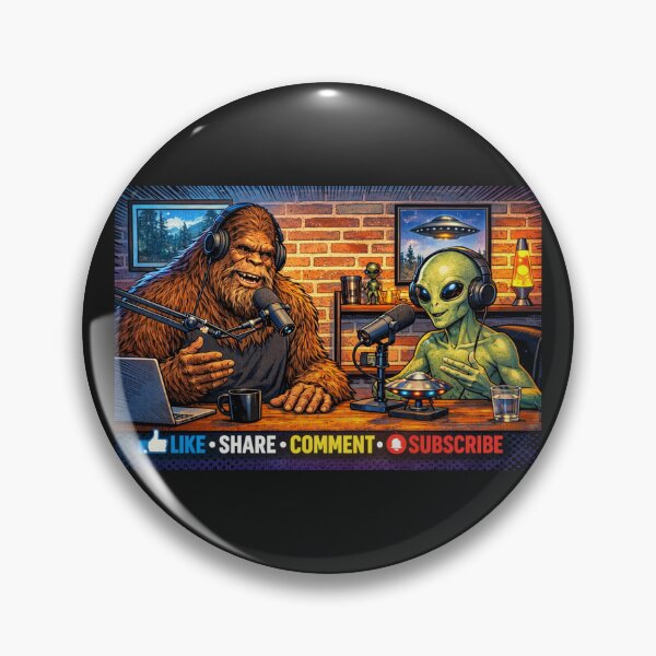 Item preview, Cryptid Podcast designed and sold by Cats and Other Things.