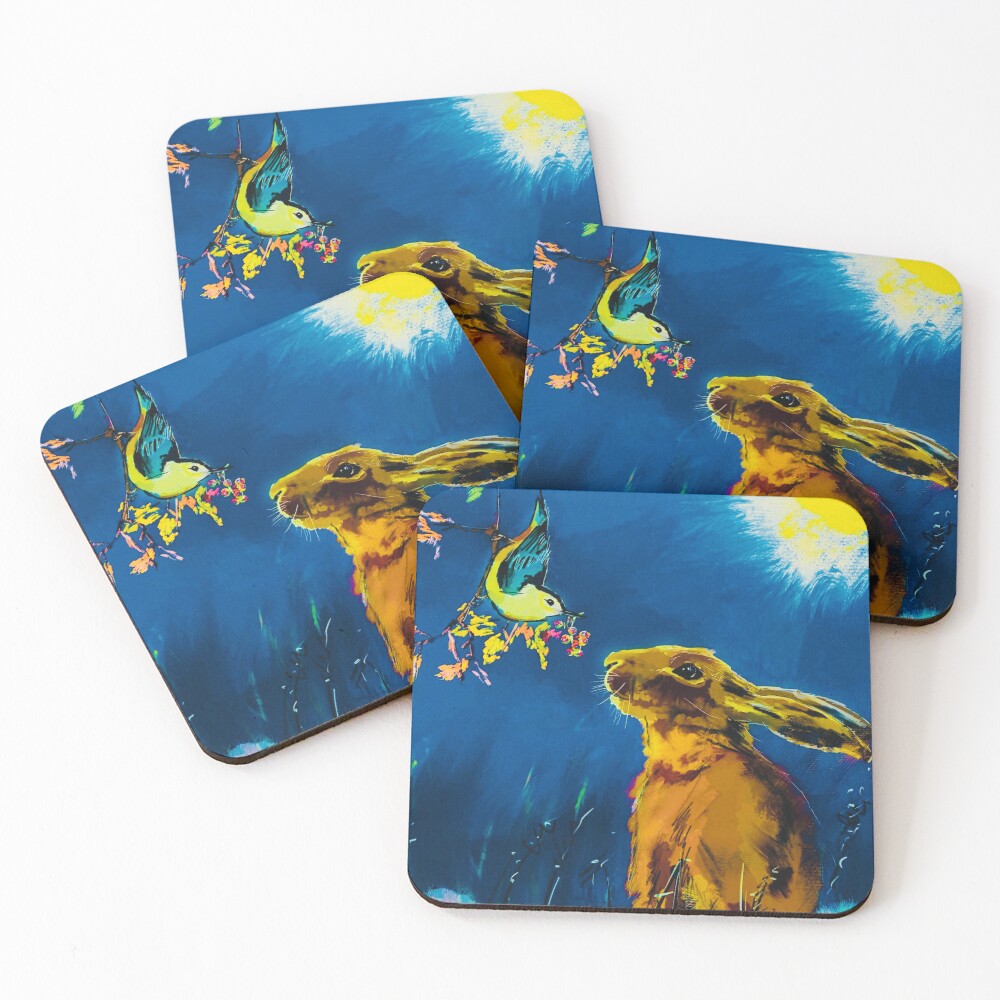 Item preview, Coasters (Set of 4) designed and sold by MidnightARTing.