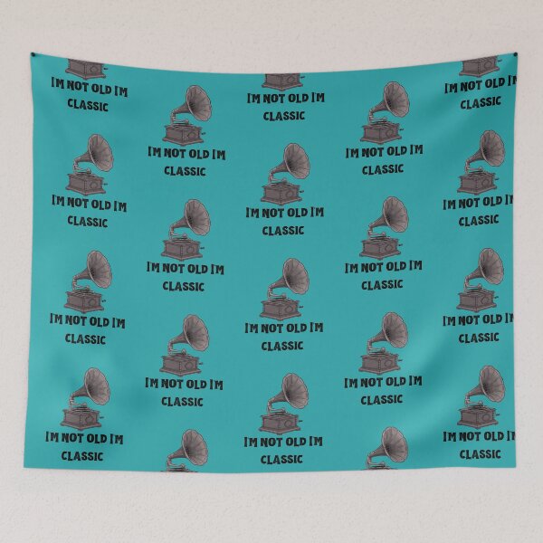 Item preview, I’m Not Old, I’m Classic – Funny Vintage Quote Sticker designed and sold by GOTCHO1.